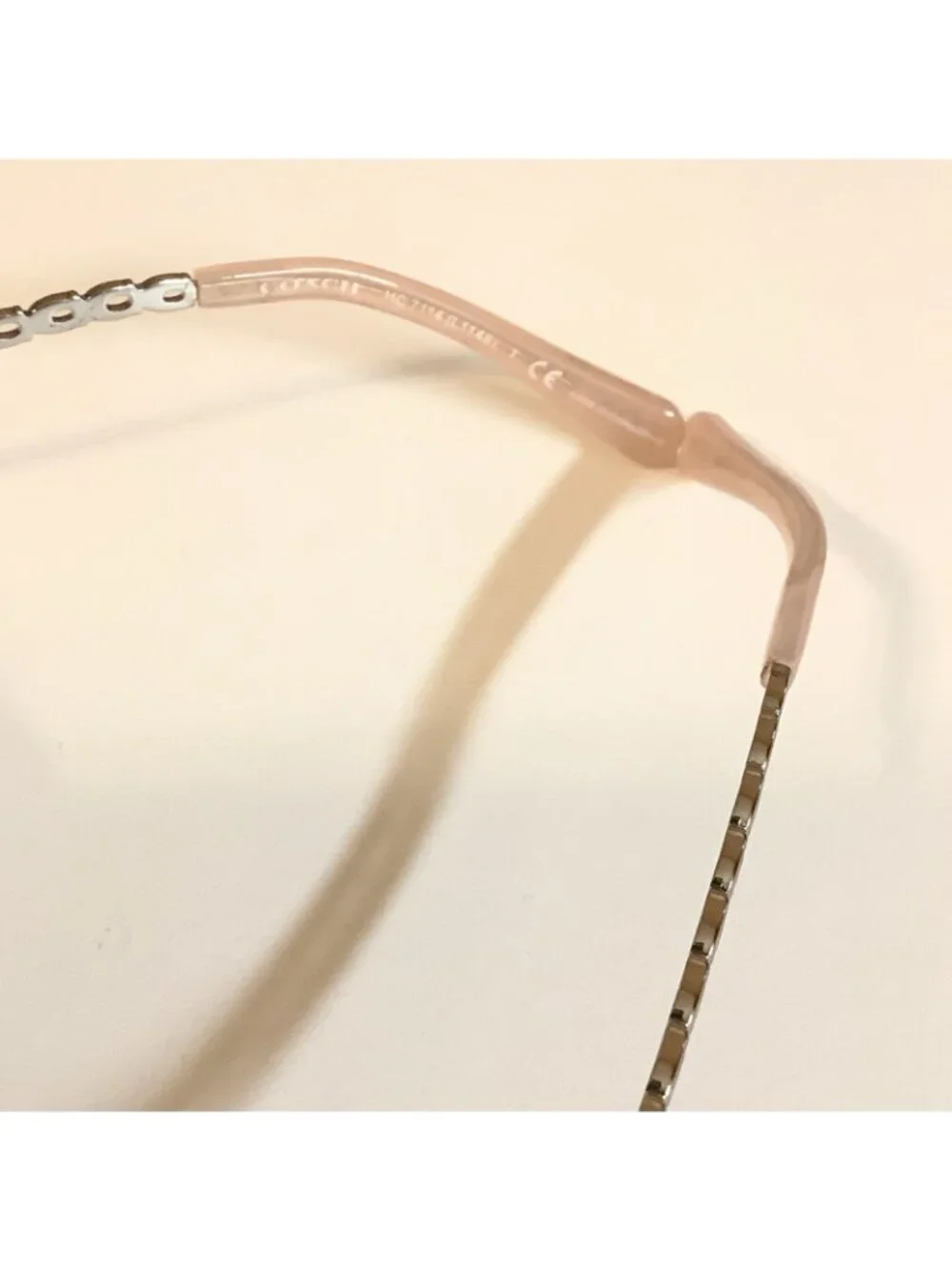 Coach 0HC7114 90018Z Silver Aviator Full Rim Sunglasses